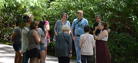 Volunteers are vital in all aspects of Fallingwater’s operations and visitor experiences. Fallingwater Tours